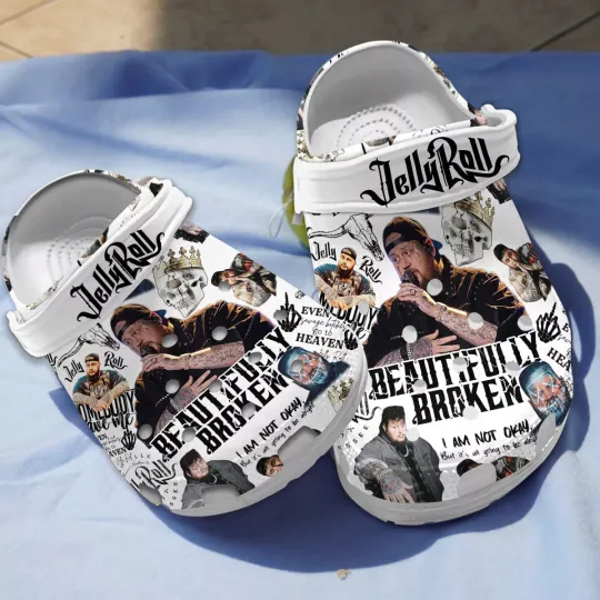 Clogs Jelly Roll Music Slippers