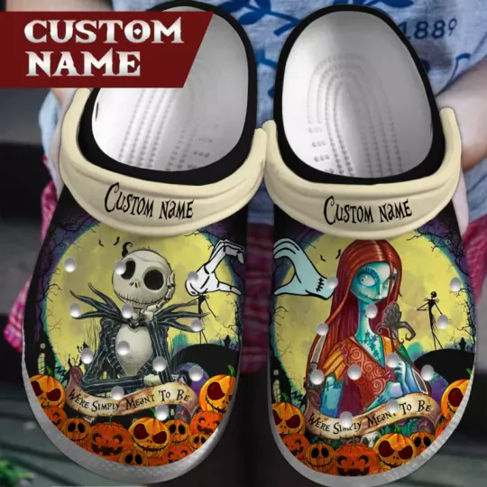 Couple Jack And Sally Clogs For And Adults