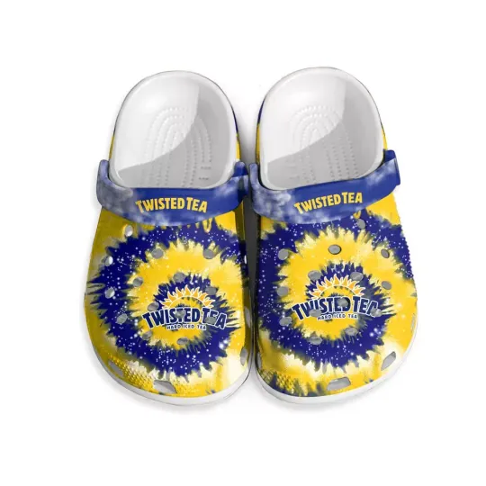 Twisted Tea Clog Shoes, Beer Lover Sandals, Funny Drinking Slippers