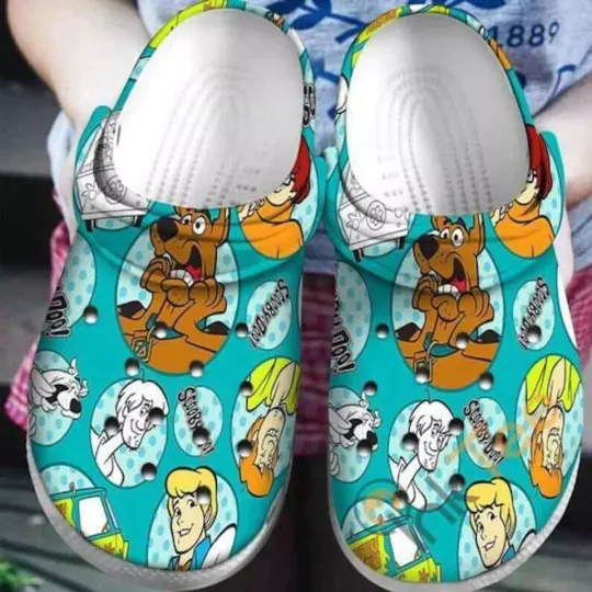 Scooby-Doo Summer Clog Shoes, Cartoon Character Footwear