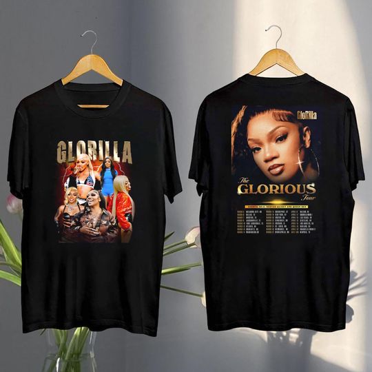 GloRilla Bootleg Shirt, 2025 GloRilla Glorious Tour Shirt, GloRilla Tour Merch, GloRilla Concert, GloRilla Fan Shirt, GloRilla 90s Vintage