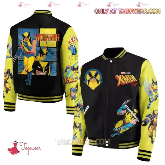 X-men ’97 Wolverine Baseball Jacket