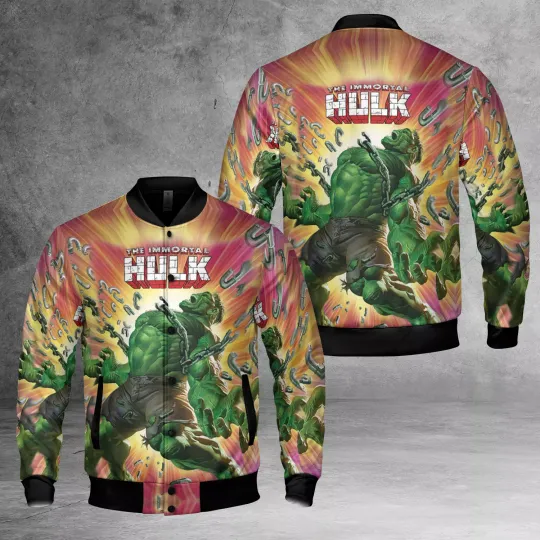 We Are Never Too Old For The Incredible Hulk Green Giant Superhero Jacket