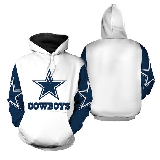 Dallas Cowboys Camoflauge Hoodie Light weight