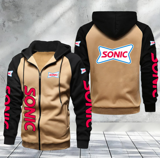 Sonic Drive Raglan Full Zip Hoodies
