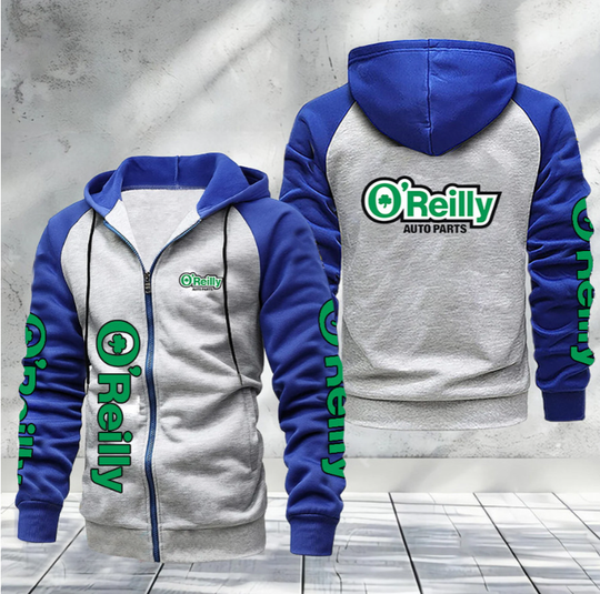 O'Reilly Auto Raglan Full Zip Hoodies