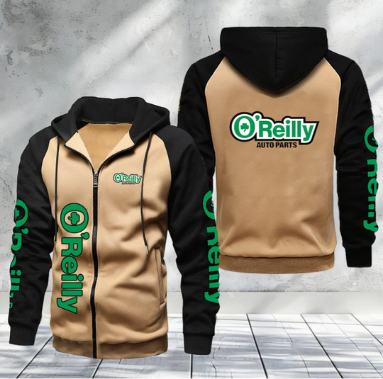 O'Reilly Auto Raglan Full Zip Hoodies