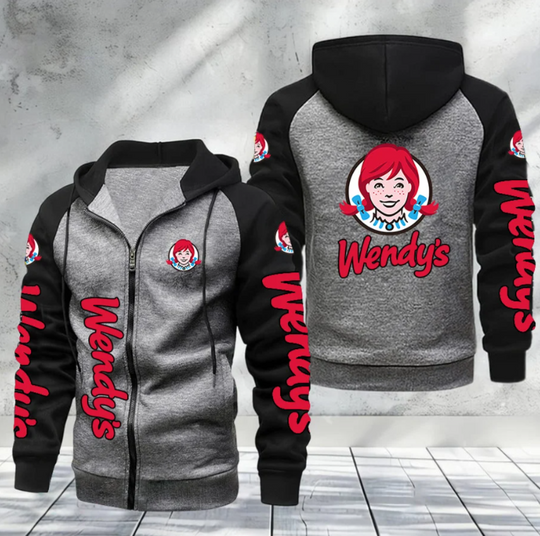 Wendy's Raglan Full Zip Hoodies