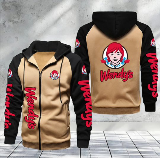Wendy's Raglan Full Zip Hoodies