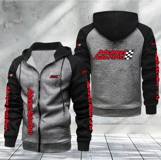ADVANCE AUTO Raglan Full Zip Hoodies