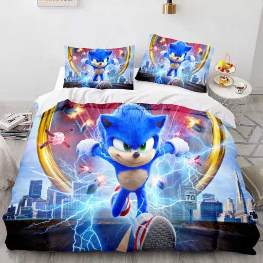 Bedding Set Sonic The Hedgehog