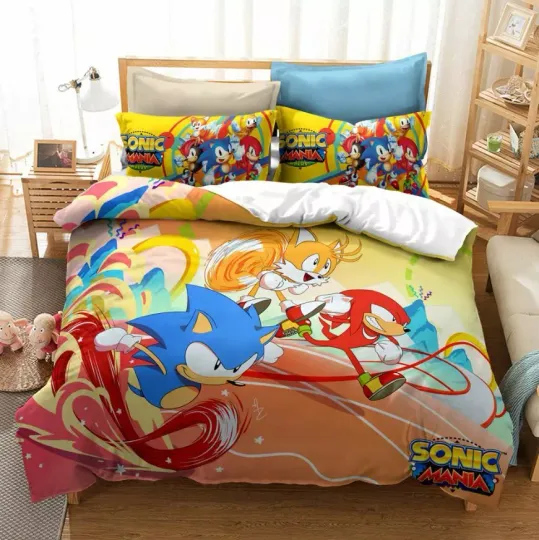 Sonic Mania Bedding Set
