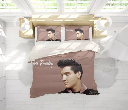 3D Elvis Presley Bedding Set