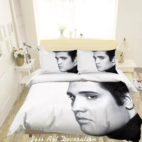 3D Elvis Presley Bedding Set