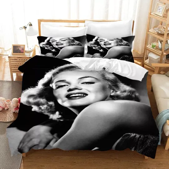 3D Marilyn Monroe Bedding Set