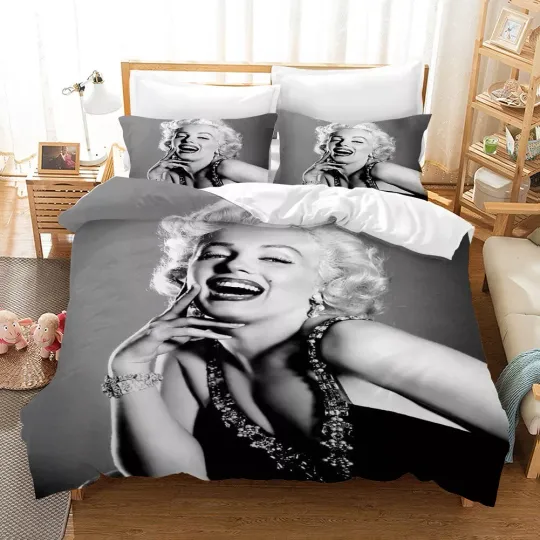 3D Marilyn Monroe Bedding Set