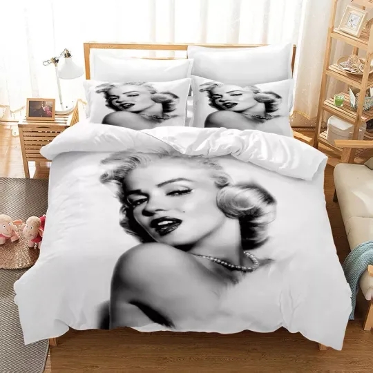 3D Marilyn Monroe Bedding Set