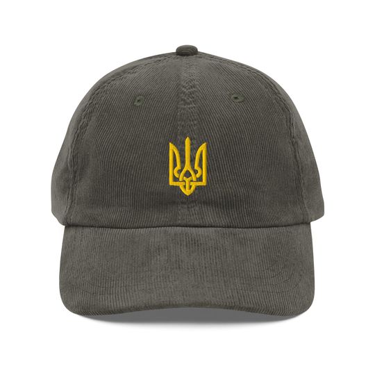 Vintage Tryzub Hat | Proud Ukrainian Cap | Ukraine Trident Gifts