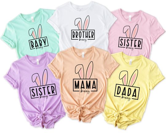 Easter Matching Shirt, Easter Bunny Shirt, Easter Family Shirt, Family Easter Outfit, Family Bunny Shirt, Bunny Family Shirts, Mama Bunny