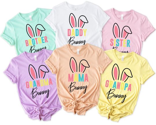 Easter Matching Shirt, Easter Bunny Shirt, Easter Family Shirt, Family Easter Outfit, Family Bunny Shirt, Bunny Family Shirts, Mama Bunny