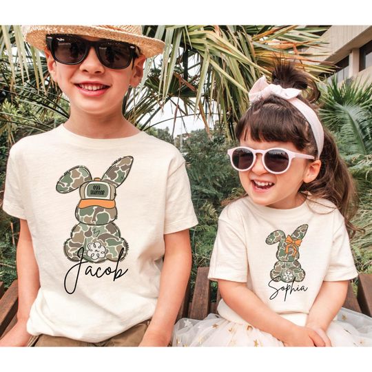 Personalized Egg Hunter Bunny Shirt, Cousin Crew Shirt, Easter Matching Shirt, Easter Custom Shirts, Bunny Family Shirts, Easter Couples Tee