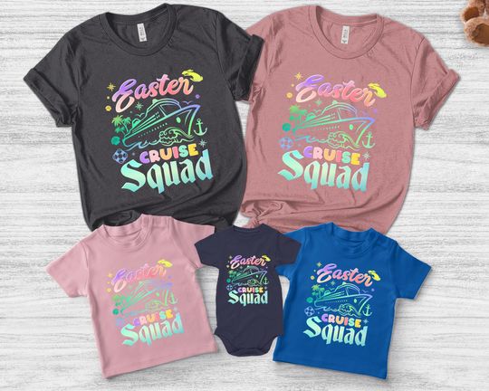 Easter Cruise Shirt/Easter Trip Shirt/Funny Easter Cruise Shirt/Bunny Shirt/Family Cruise Easter 2025/Matching Family Easter Shirt