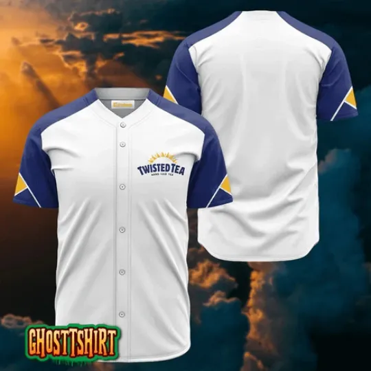 Twisted Tea White And Blue Jerseys