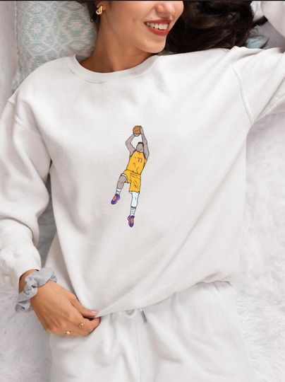 Luka Doncic, Lakers, Sweatshirt, LA Sweater, Los Angeles Basketball, Fun Sports shirt, Vintage Sports Apparel, Crewneck, Gameday, hoops