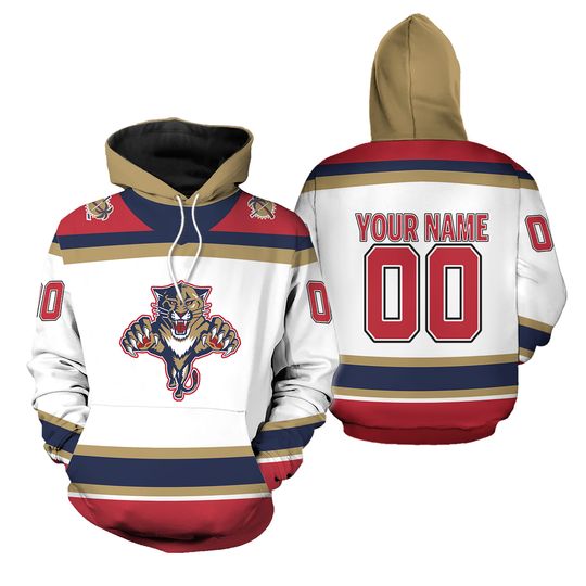 Custom Florida Panthers Hoodie Unisex Kits Retro Concepts Hockey Gift