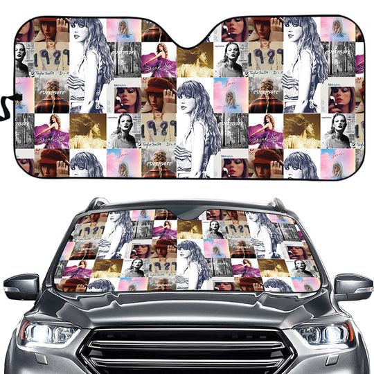 Discover Taylors Eras Tour Taylor Swifite Funny Windshield Sunshade