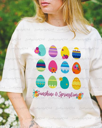 Epcot Princess Easter Sunshine Springtime Shirt, Easter Family Matching Shirt, Easter Disney Girl Shirt, Snow White Rapunzel Tiana, MYA836