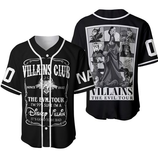 Evil Queen Baseball Shirt, Evil Queen Jersey, Disney Villain Baseball Jersey, Custom Halloween Movie Shirt, Queen Of Hearts Shirt