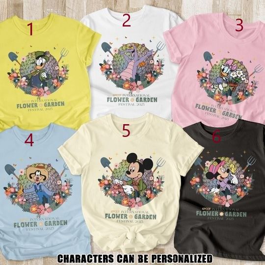 Disney Flower and Garden Festival Shirt, Disney Festival Shirts, Disney Epcot Shirt, Epcot Flower and Garden Festival, Disneyland Tee