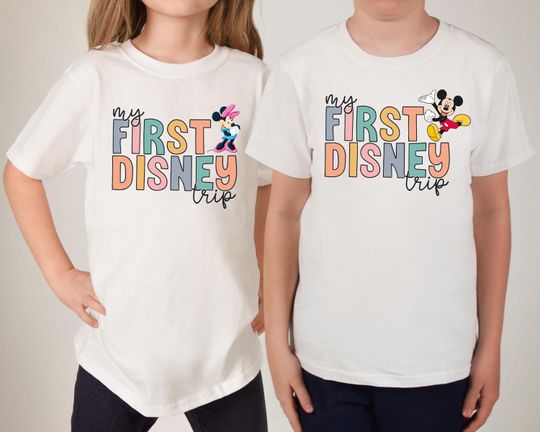 My First Disney Trip Shirt, Mickey First Trip Shirt, Disneyland Family Trip Shirt, Minnie Disney Trip Shirt, My 1st Disneyworld Trip 2025