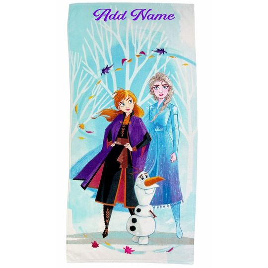 Discover Personalized Disney Pool / Beach Towel - Disney Frozen
