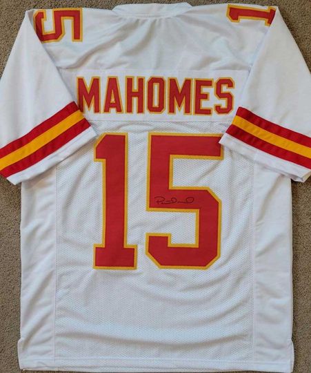 Patrick Mahomes Signed Autographed Kansas City Chiefs Custom Jersey