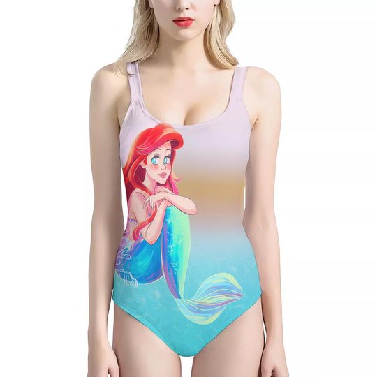 One Piece Swimsuit , Mermaid  swimsuit ,Little Mermaid bathing suits