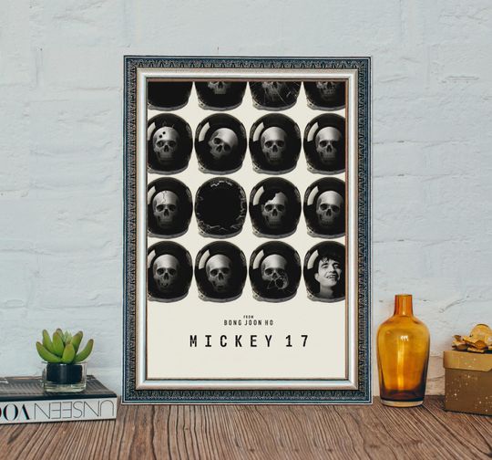 Mickey 17 Movie Poster, Robert Pattinson 2025 Movie Poster, Festival Gift