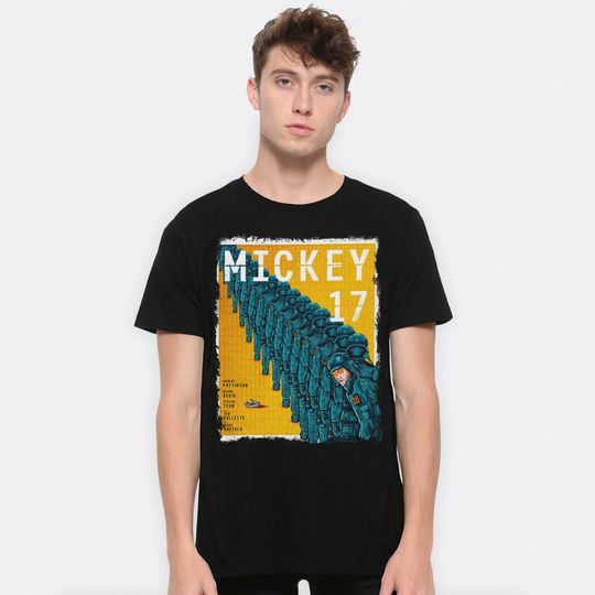 Mickey 17 by Bong Joon-ho T-Shirt, Robert Pattinson Shirt, Men's Women's Sizes
