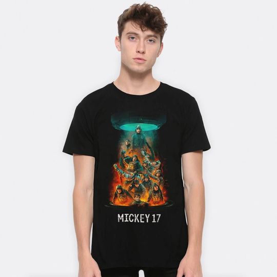 Mickey 17 Movie T-Shirt, Robert Pattinson Shirt, Men's and Women's Sizes