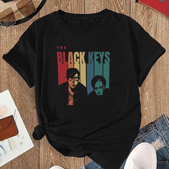The Black Keys Bootleg Shirt, The Black Keys Tour 2025 Shirt, The Black Keys Fan Shirt, The Black Keys Merch, The Black Keys 90s Vintage Tee