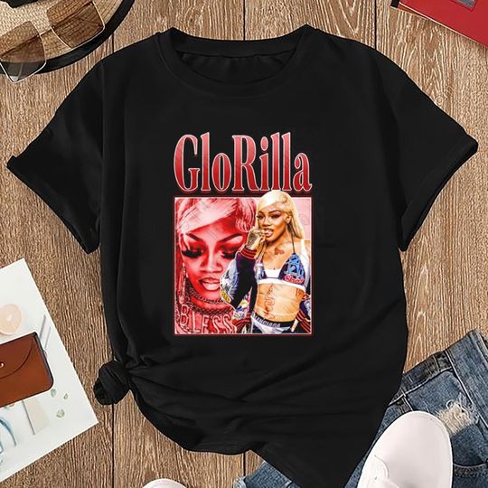 Bootleg GloRilla 90s Vintage Shirt, GloRilla Shirt, 2025 GloRilla Glorious Tour Shirt, GloRilla Merch, GloRilla Rapper, GloRilla Fan Gift