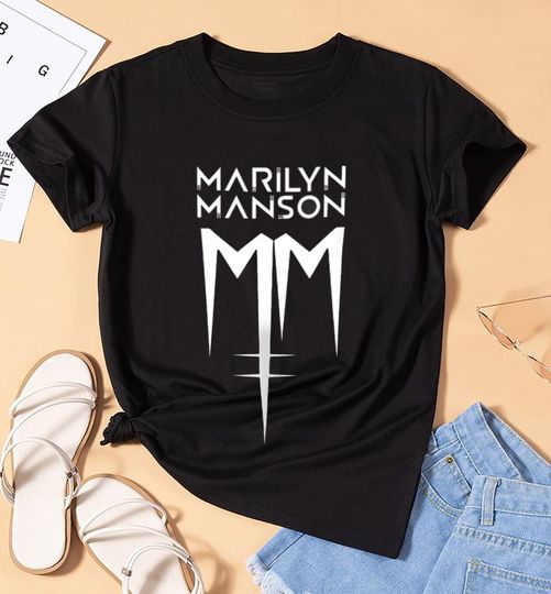 Marilyn Manson Tee, Marilyn Manson T-shirt, Marilyn Manson Fan Shirt, Marilyn Manson Concert, Marilyn Manson North American Spring Tour Tee