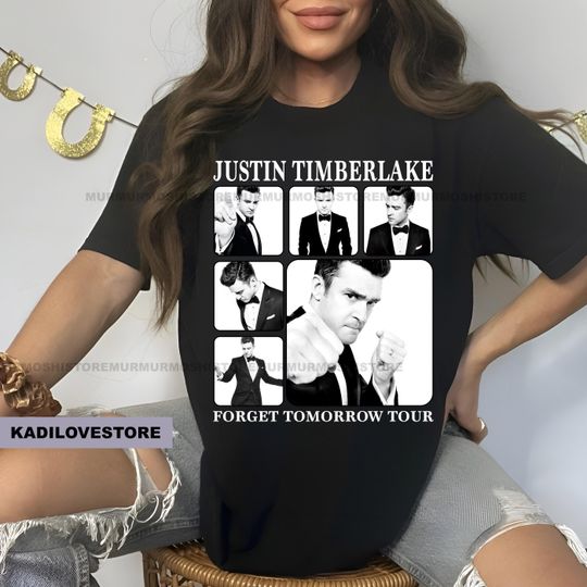 Justin Timberlake world tour shirt fan Timberlake t-shirt Justin Timberlake Concert JT merch Justin Timberlake world tour gift