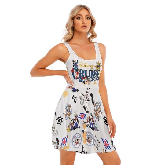 Disney Cruise Dress |  Mickey  Women's Tank Vest Dress |