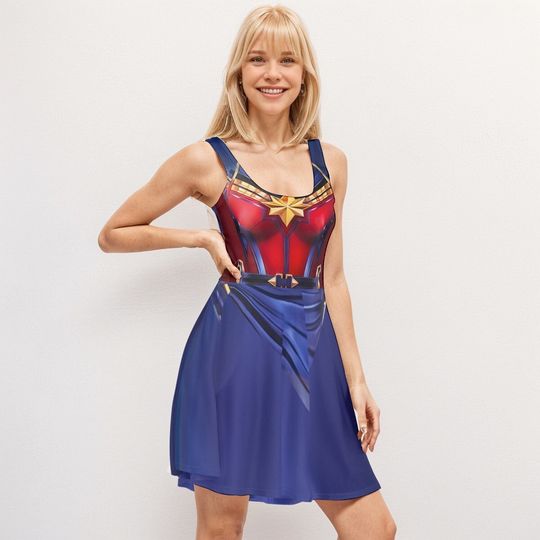 Captain Marvel Costume, Captain Marvel cosplay, Avengers Endgame Costume, Marvel Cosplay, Carol Danvers,