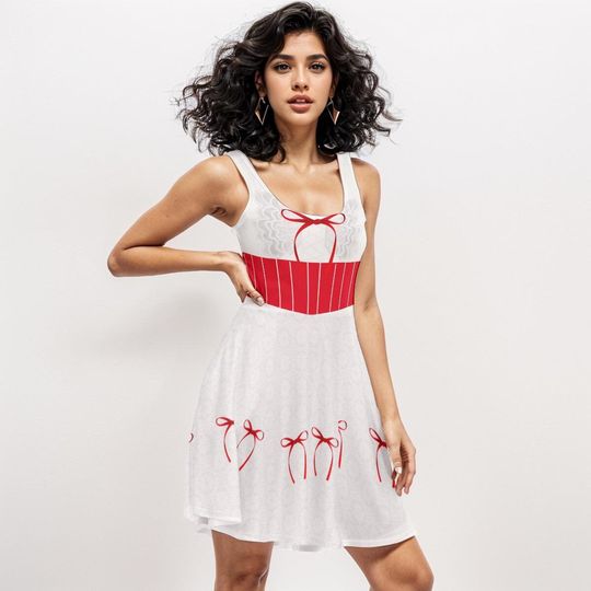 Mary Poppins dress , Jolly Holiday Dress Costume - Princess Cosplay Dress