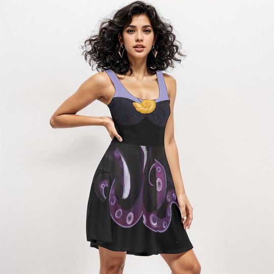 ursula costume adult, sea witch costume,mermaid costume, ursula dress, witch costume