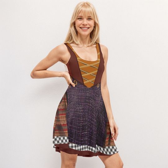 Mary Sanderson Dress , Hocus Pocus Costume , Disney Halloween Cosplay