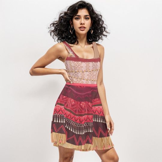 Moana 2 Dress , Moana Cosplay Costume , disney Princess Costume dress